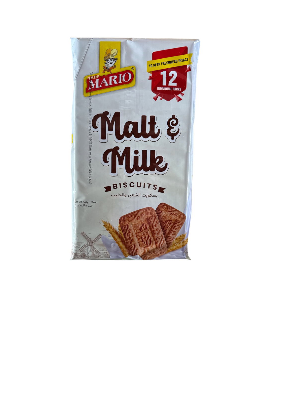 Mario Malt & Milk 12 X 45g