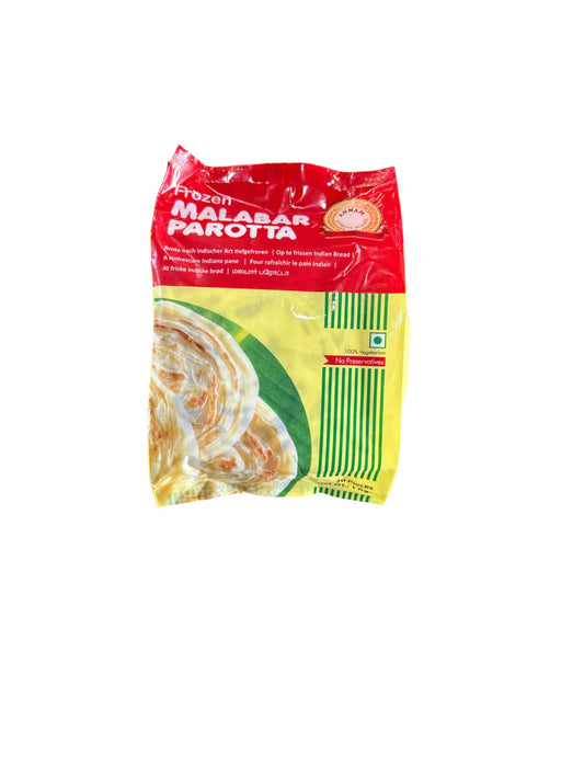 Annam Malabar Parotta Frozen Halal  20pc (1kg)