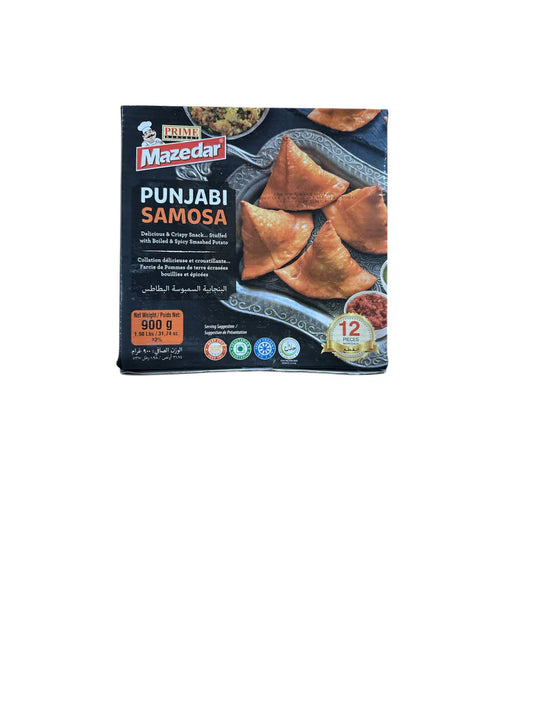 MazadarPunjabi Samosa Frozen Halal  12pc (900g)