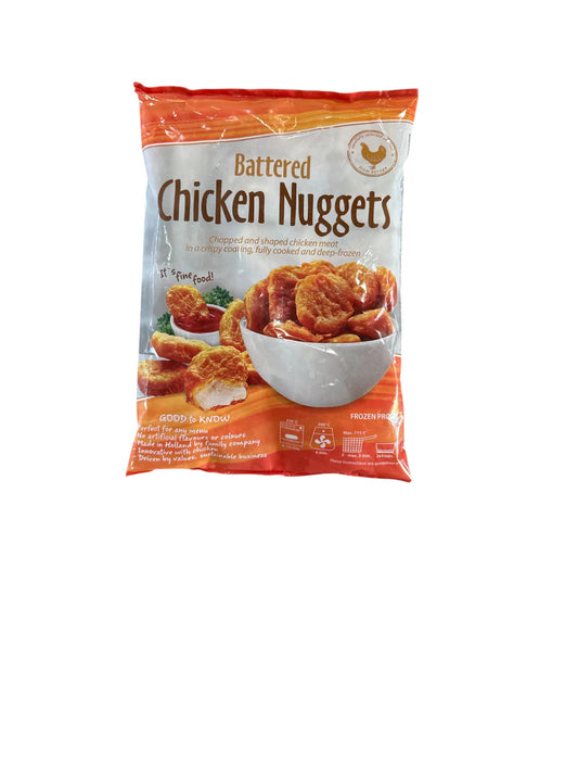 Bettered Chicken Nuggets Frozen Halal 1kg