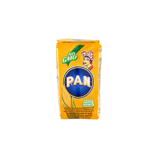 Harina PAN Yellow Maize Flour orange paking   (maki atta ) 1kg