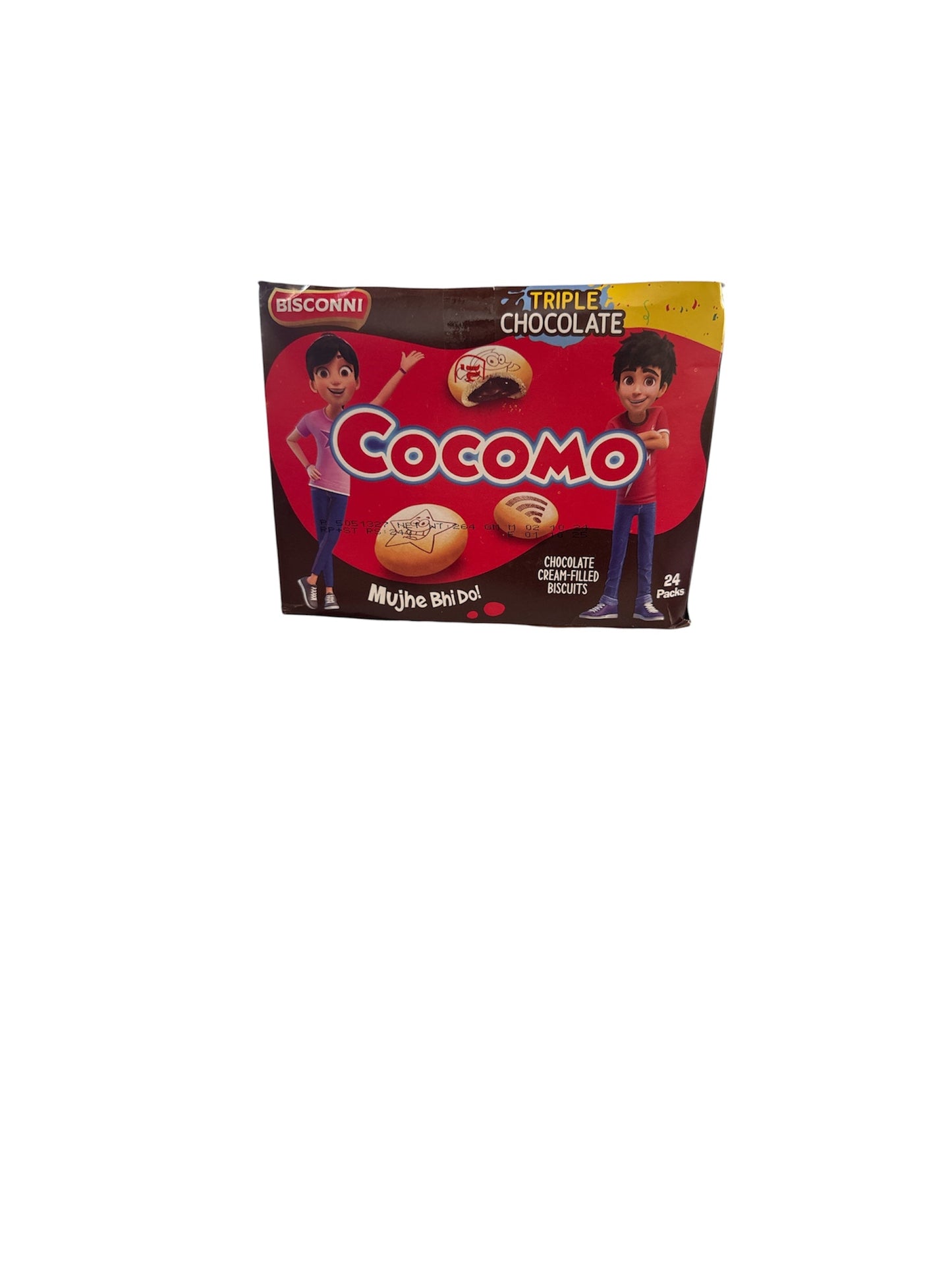Bisconni Cocomo Double Chocolate 24×12g Packs