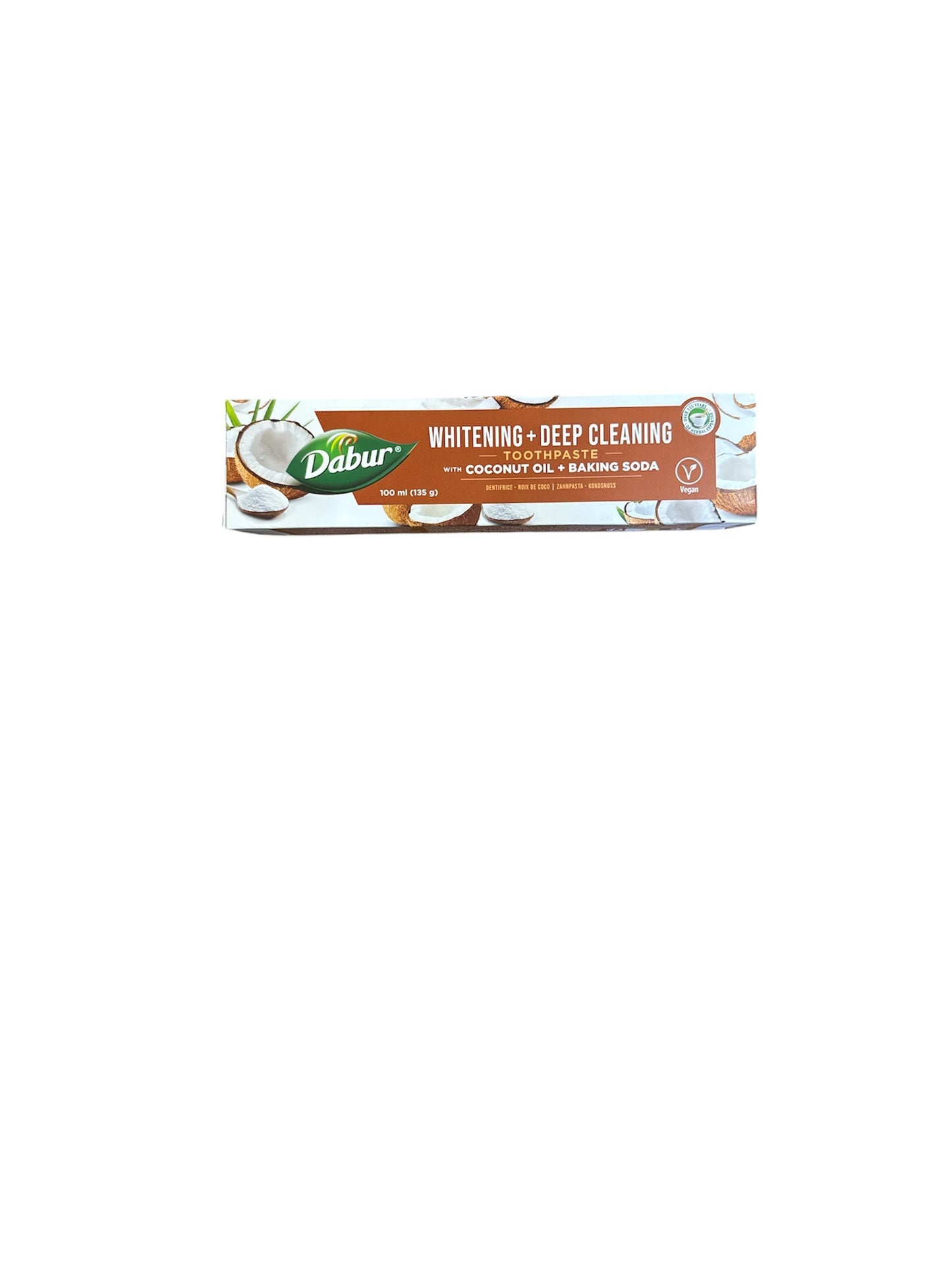 Dabur Coconut Oil+ Baking Soda   Toothpaste 135ml