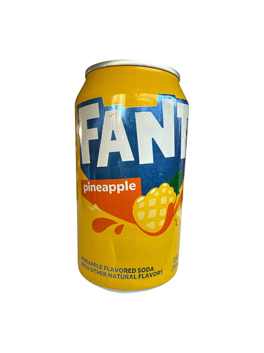 Fanta Pineapple Flavour Soda 355ml