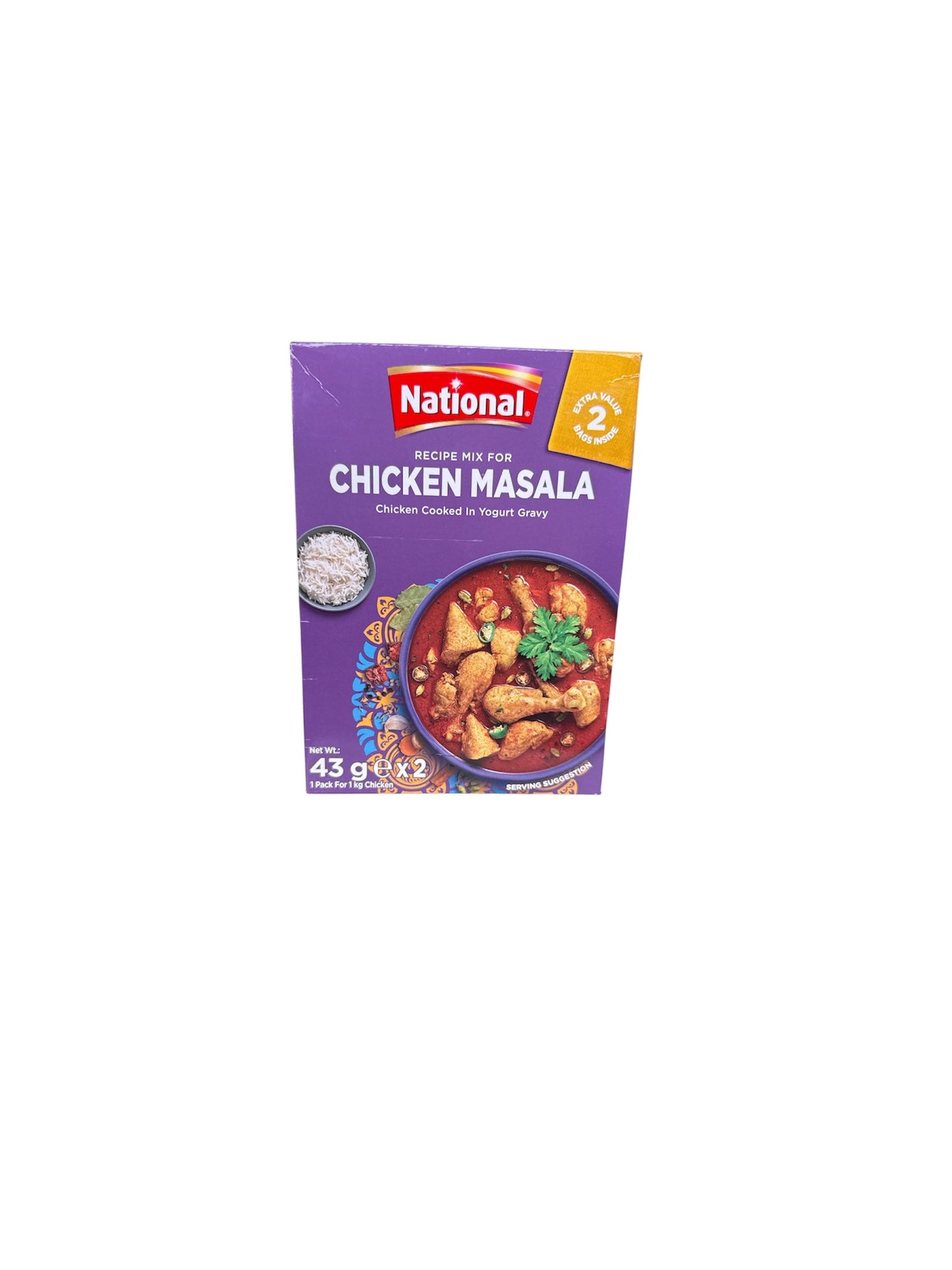 National Chicken Masala 43g X 2