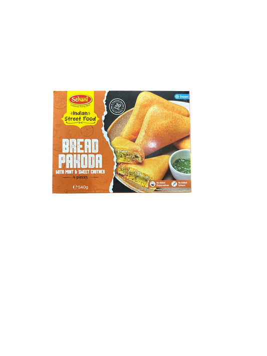 SCHANI BREAD PAKODA (WITH MINT & SWEET CHUTNEY Frozen 4 PIECES 540g