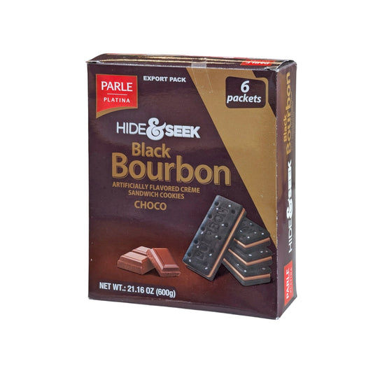 Parle Hide & Seek Black Bourbon Chocolate Biscuits 600g