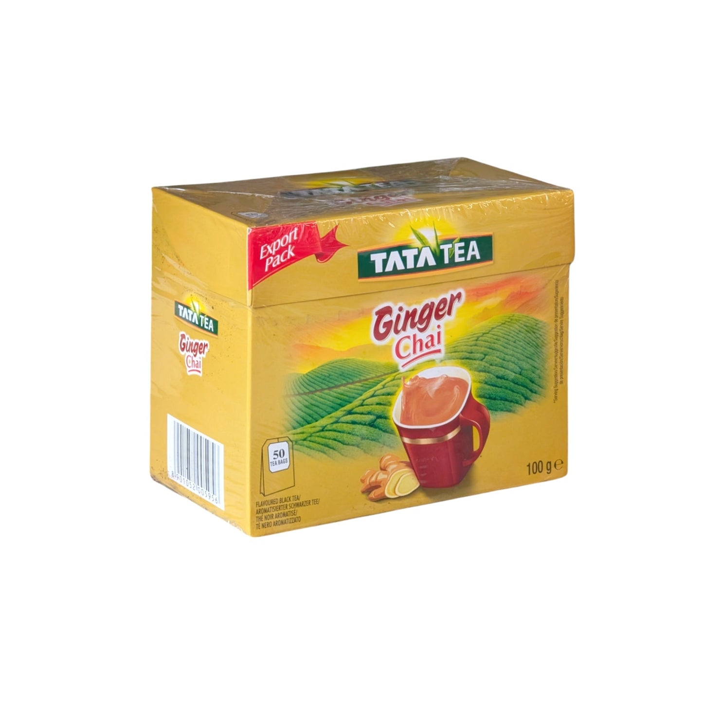 TATA Ginger Chai - 50x Tea Bags, 100g