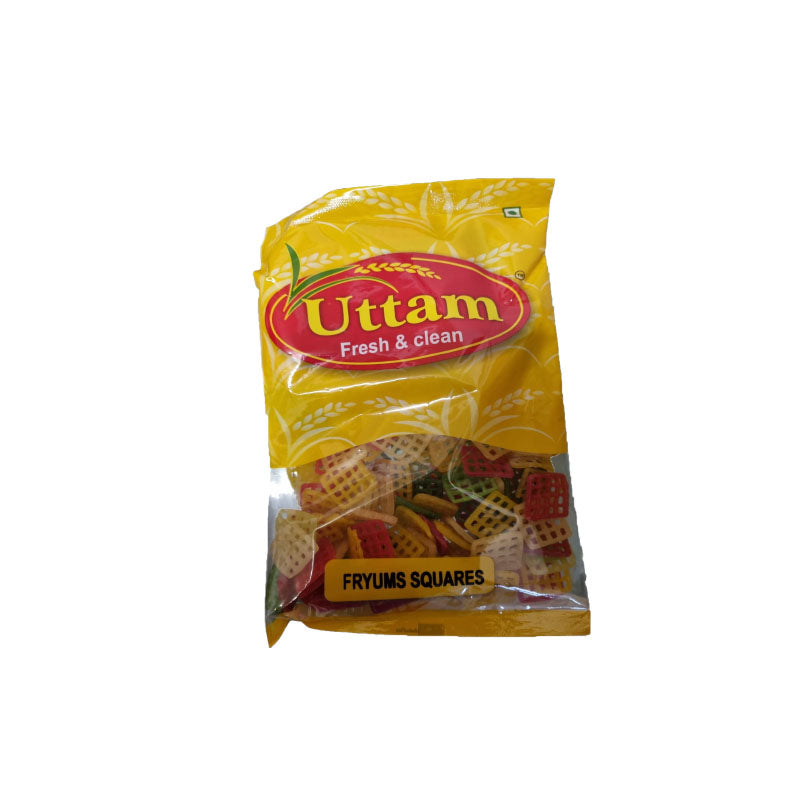 Uttam  Far Far Fryums Squares  200g