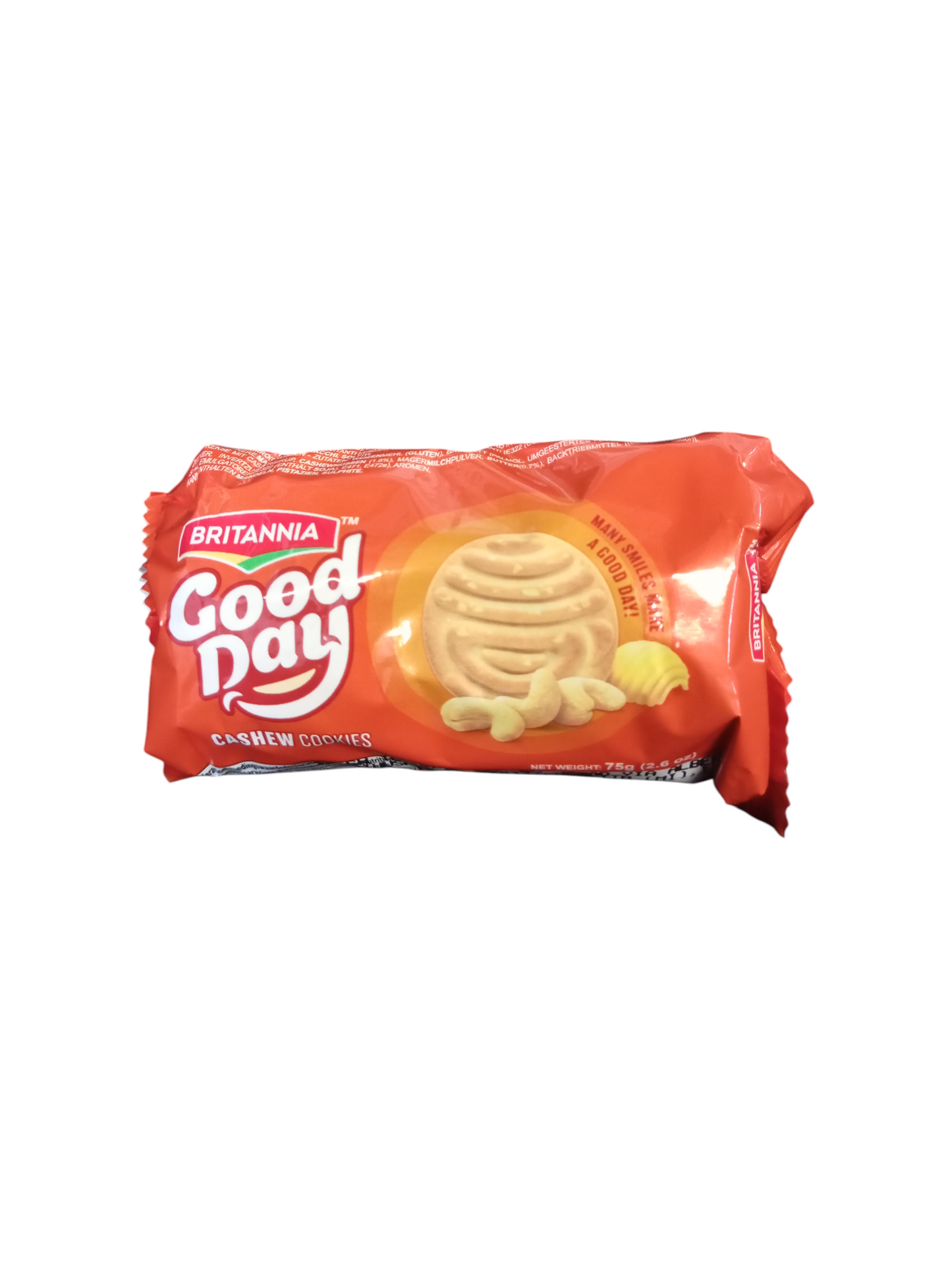Britannia Goodday Cookies Cashew 75 g