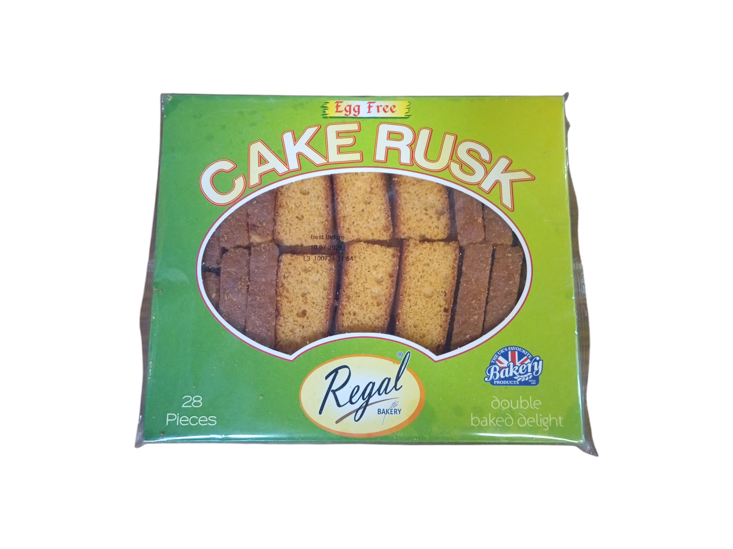 Regal Cake Rusk (egg free) 28 pieces