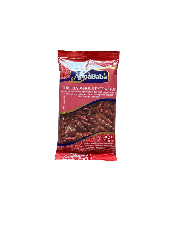 Alibaba Chilli Whole Extra Hot 50g