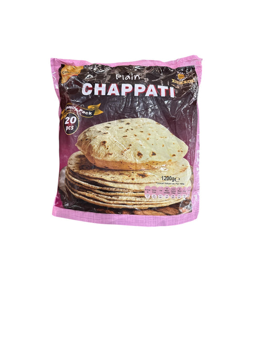 Crown Chapati Family Pack 1200g (20 pec)