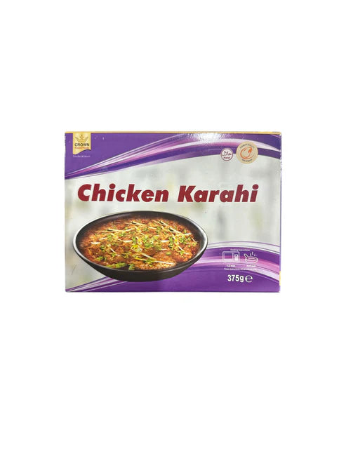 Crown Chicken Karahi Frozen Halal 375 g