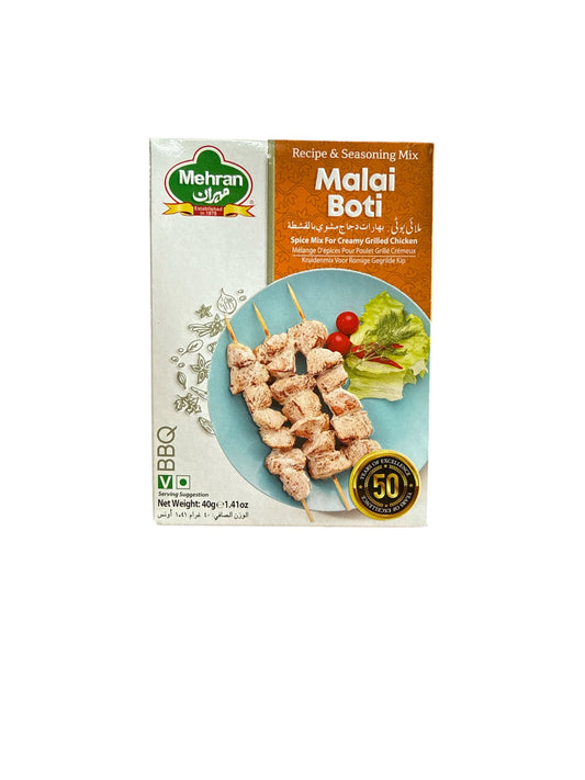 Mehran Chicken Malai Boti 50g
