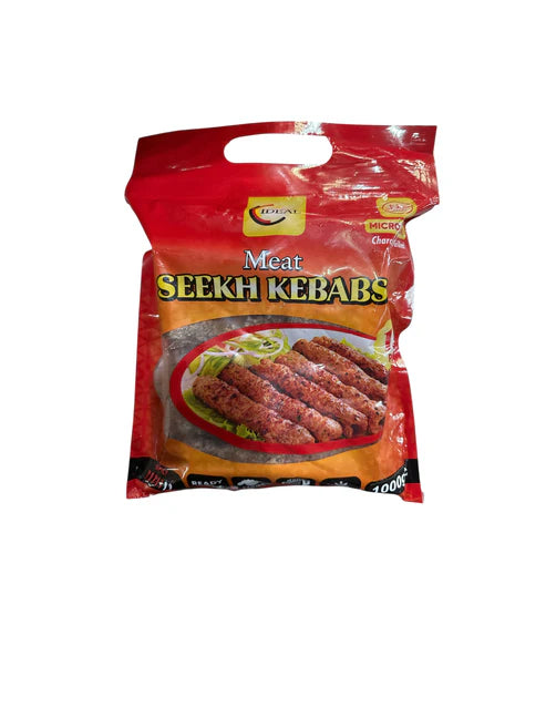 Ideal Sheekh Kebab Meat 15pc 1kg Frozen Halal