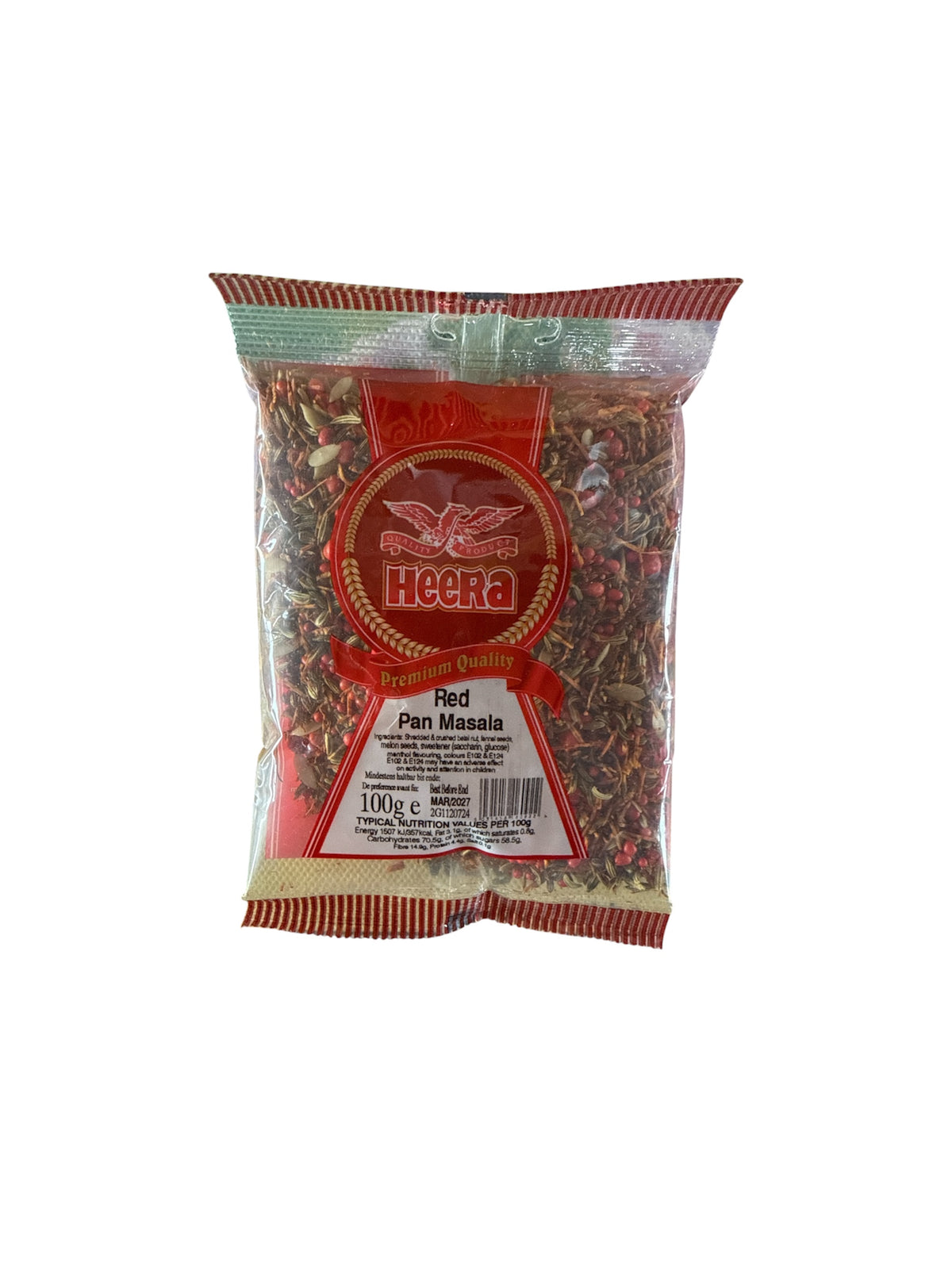 Heera Red Pan Masala 100g