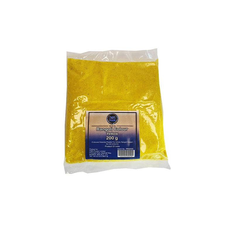 Heera Rangoli Colour Yellow 200g