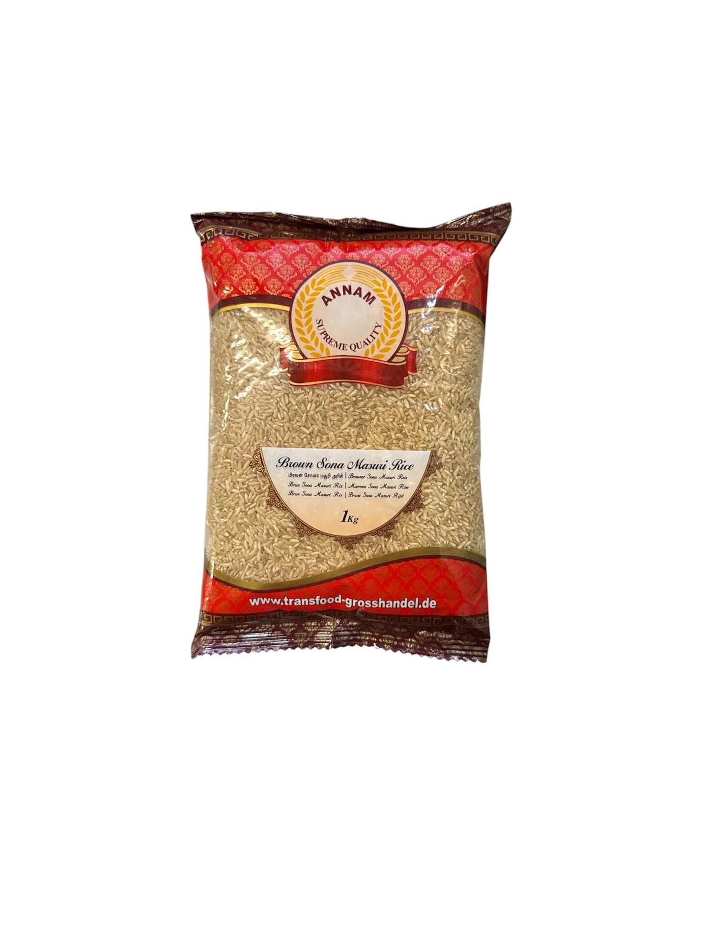 Annam Brown Sona Masoori Rice 1kg