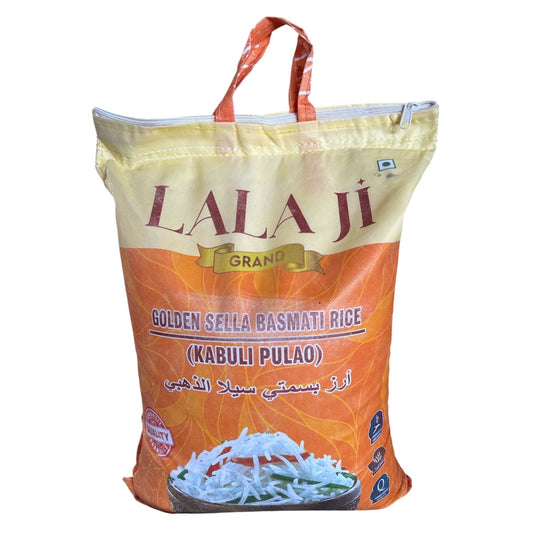 Lala Ji Grand Golden Sella Basmati ( kabuli Pulao) Rice 10 kg