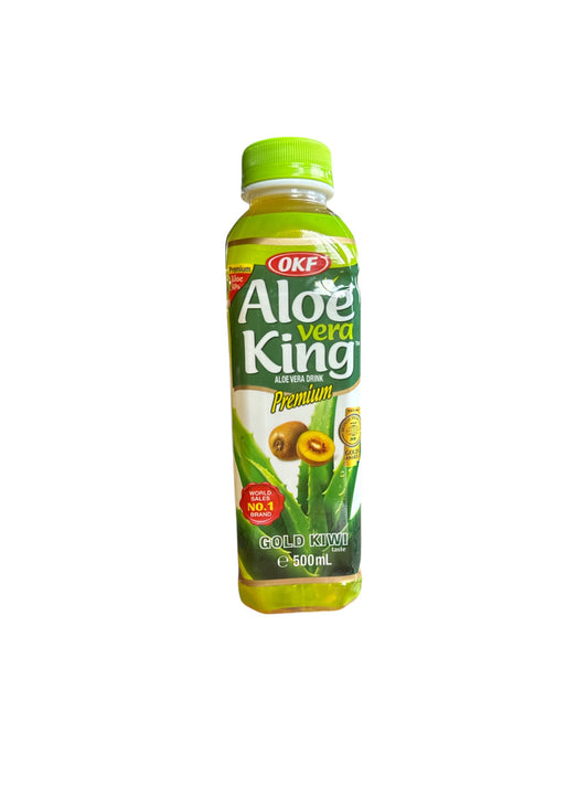 Okf Aloevera King Gold Kiwi Drink 500ml