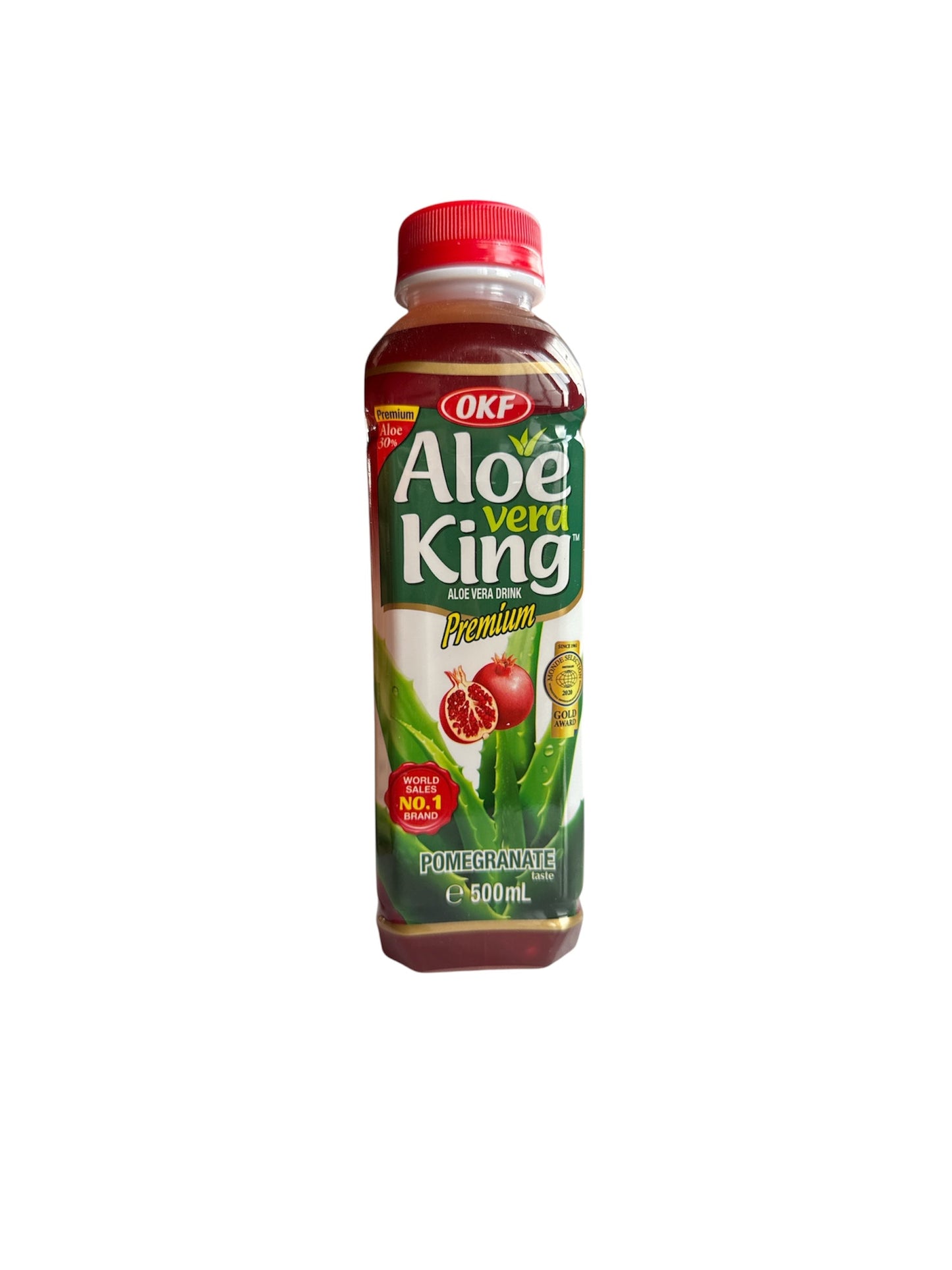 Okf Aloevera King Strawberry Drink 500ml
