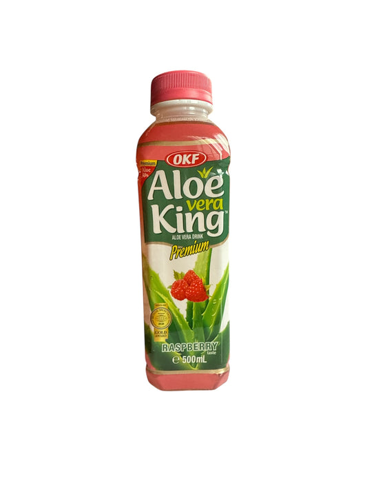Okf Aloevera King Raspberry Drink 500ml