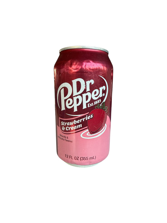 DR Pepper Strawberries and  Cream 355ml
