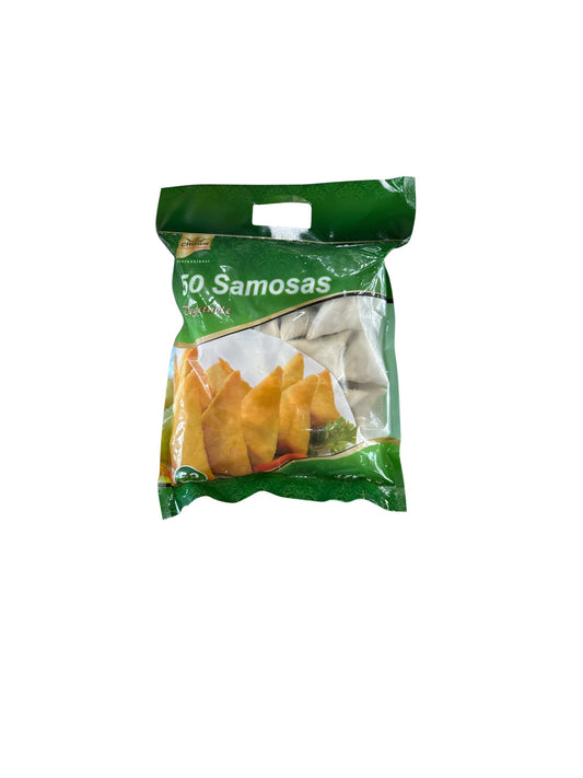Crown vegetables  Samosas 50pcs 1750g  Frozen Halal