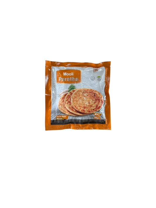 Crown Mooli Paratha Frozen 4 pcs 400g Halal
