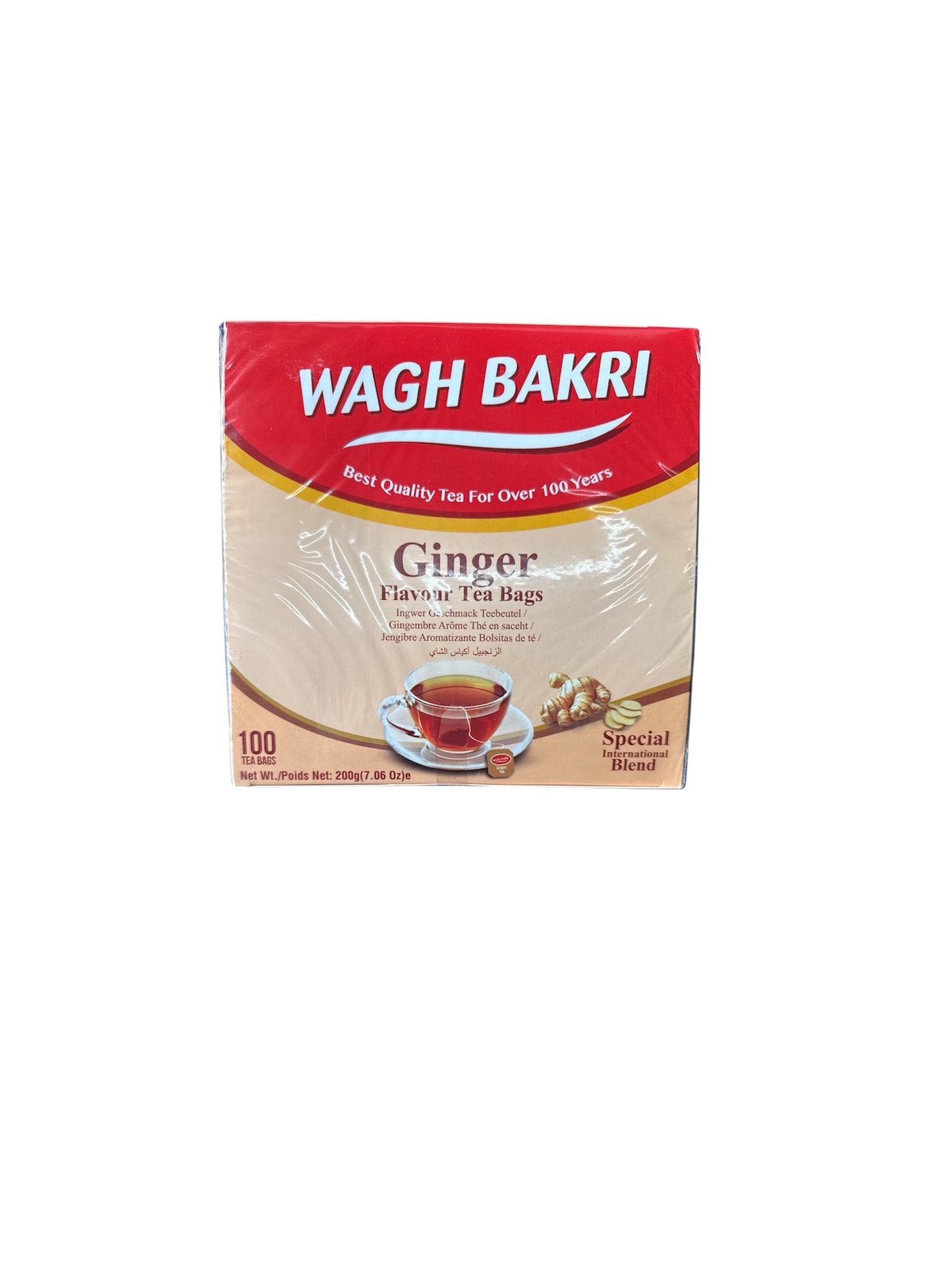 Wagh Bakri Ginger Tea  200g (tea bags 100)