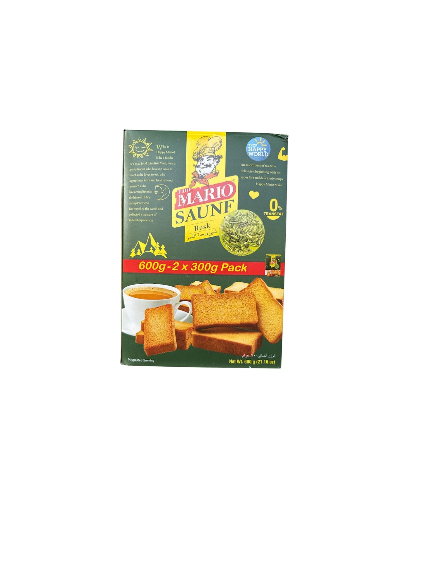 Mario Saunf  Cake Rusk 600g