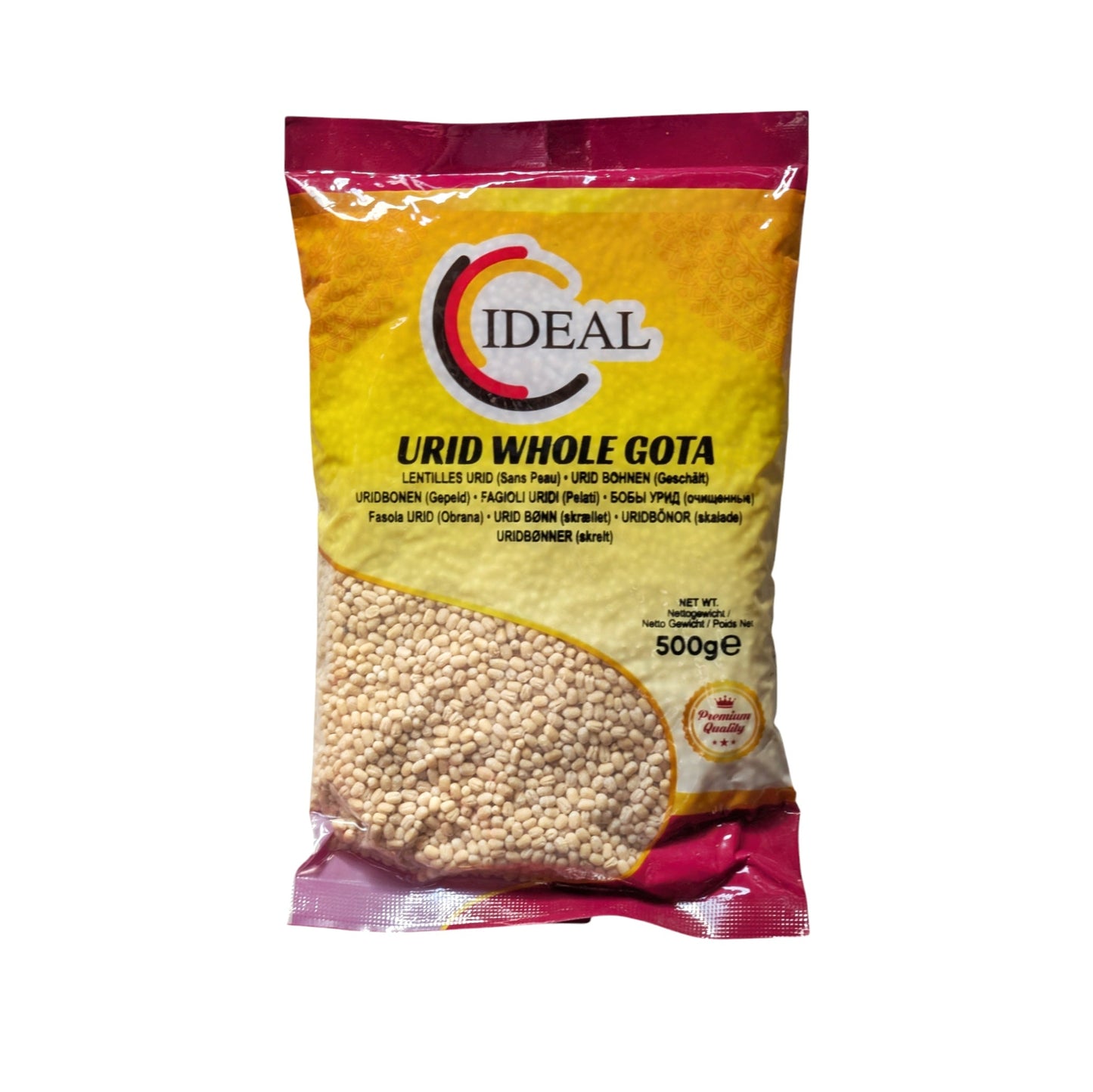 Ideal Urid Whole Gota 500g