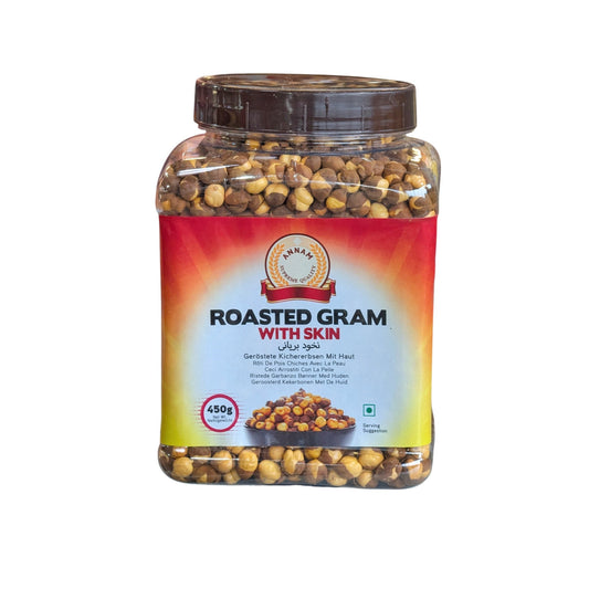Annam Roasted Gram - Chana Jar 450g