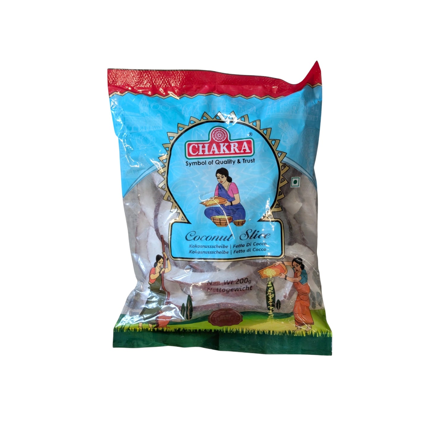 Chakra Coconut Slices 200g