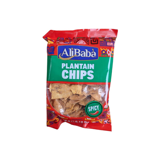 Alibaba Chips Plantain Spicy 85g