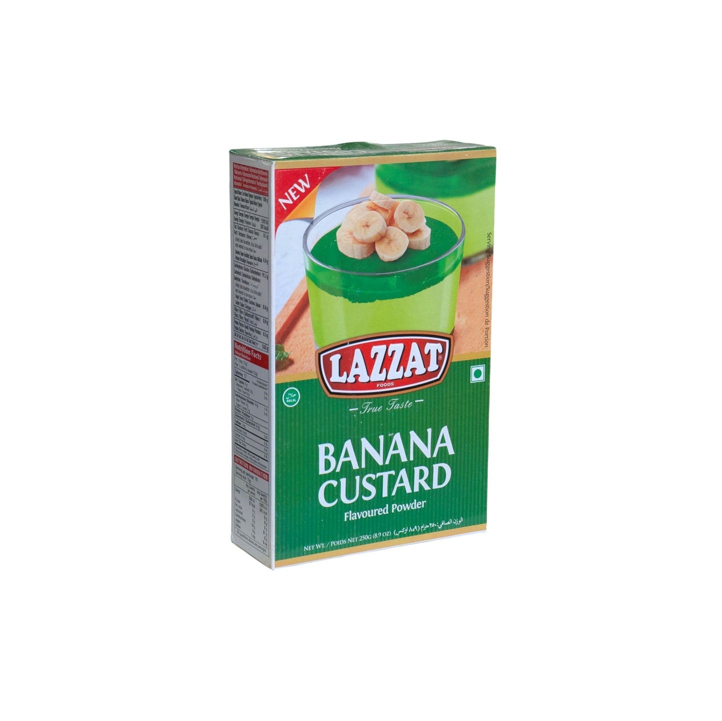 Lazzat Banana Custard 250g