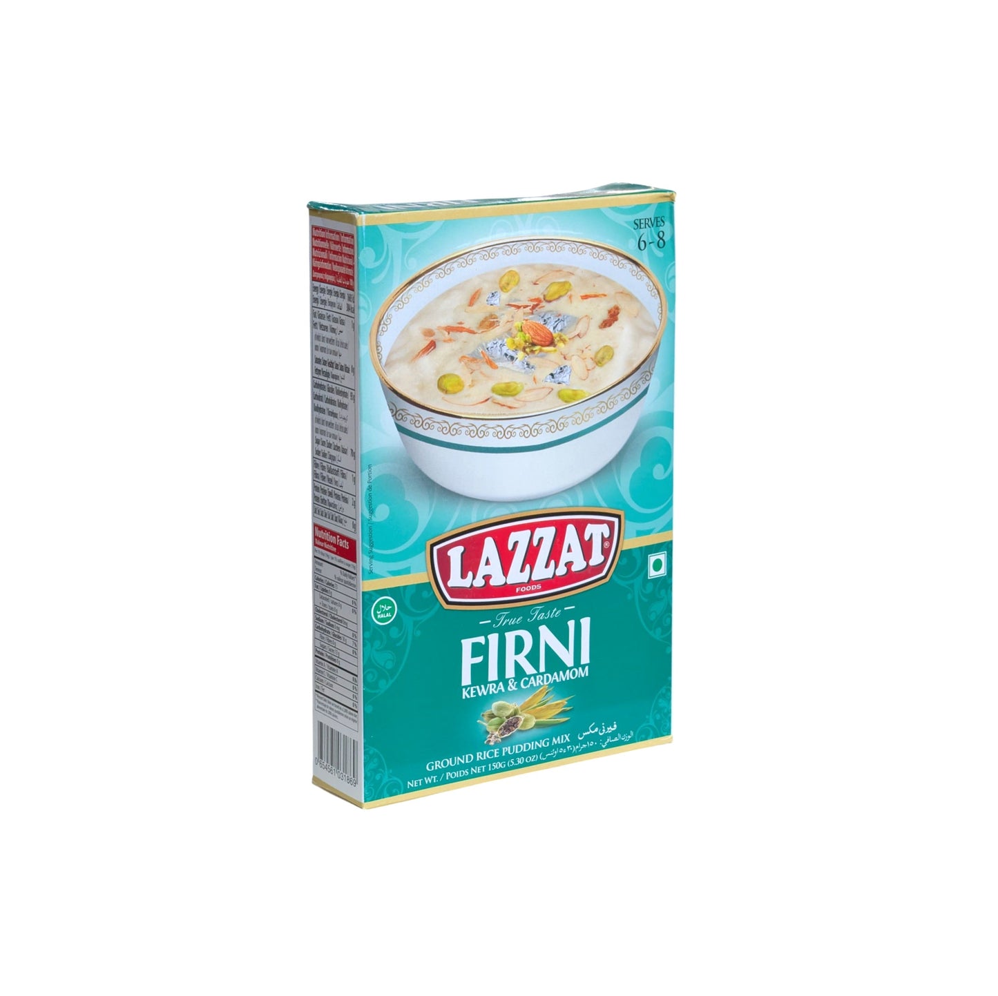 Lazzat Firni Kewra & Cardamom 150g