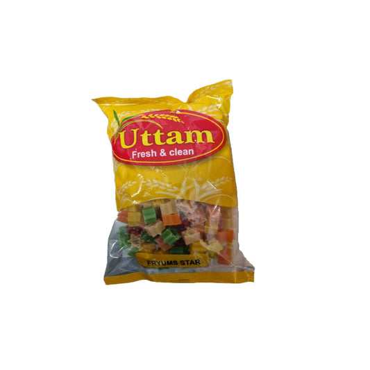 Uttam  Far Far Fryums Star 200g
