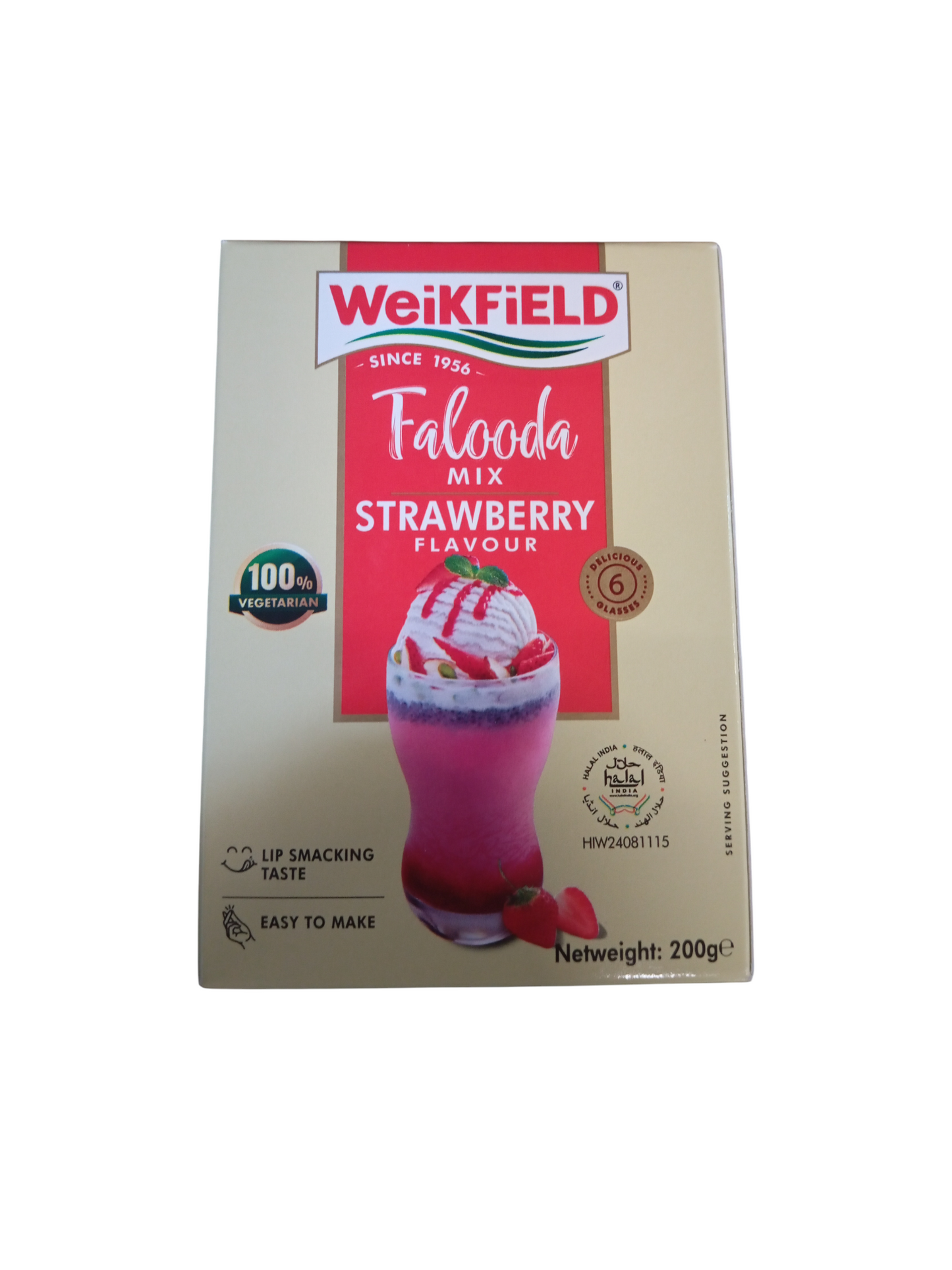Weikfield Falooda Mix Strawberry 200 g
