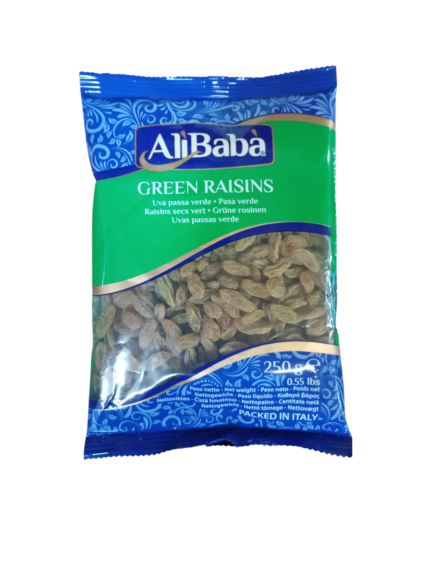 Alibaba Raisins green meva 250 g